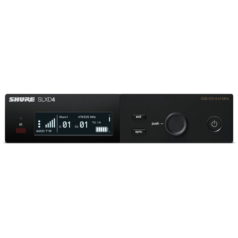 Shure SLXD14/85M-H55 Digital Wireless System WL185m Mic H55