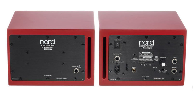 Nord Piano Monitors V2 Red Pair