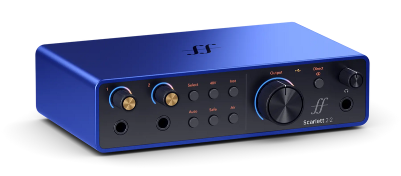 Focusrite Scarlett 2i2 AE 4th Gen Special Edition ISA-Blue