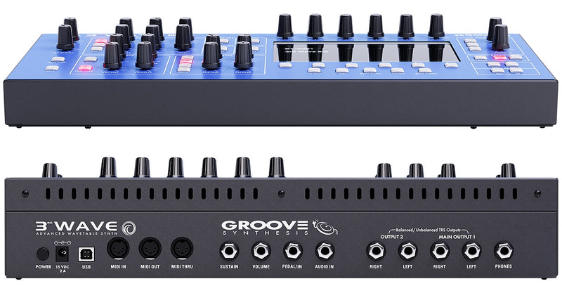 Groove Synthesis 3rd Wave 8m - 8 Voice Desktop Synthesizer