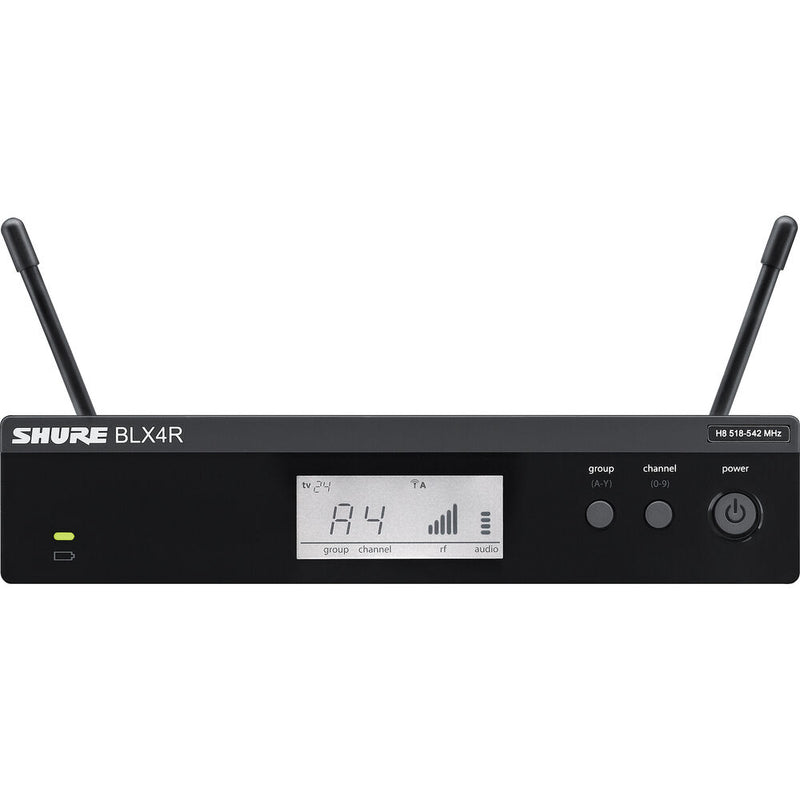 Système micro-cravate sans fil Shure BLX14R/W85M-H10 Fréquence H10