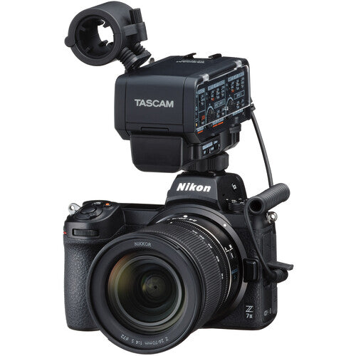 Tascam CA-XLR2d-AN XLR Microphone Adapter Kit for Cameras