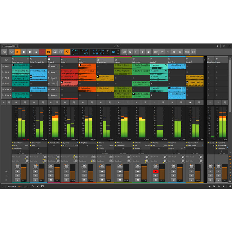 Bitwig Studio (Upgrade From Essentials/16-Track)