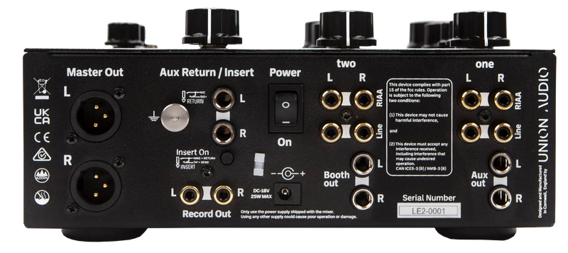 Union Audio orbit.2 LE - 2-channel Analog Rotary Mixer