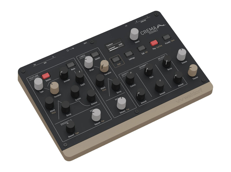 Waldorf Crema Compact Polyphonic String and Pad Synthesizer