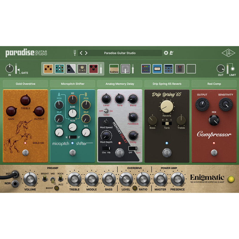 Universal Audio Paradise Crossgrade from Showtime '64 Tube Amp