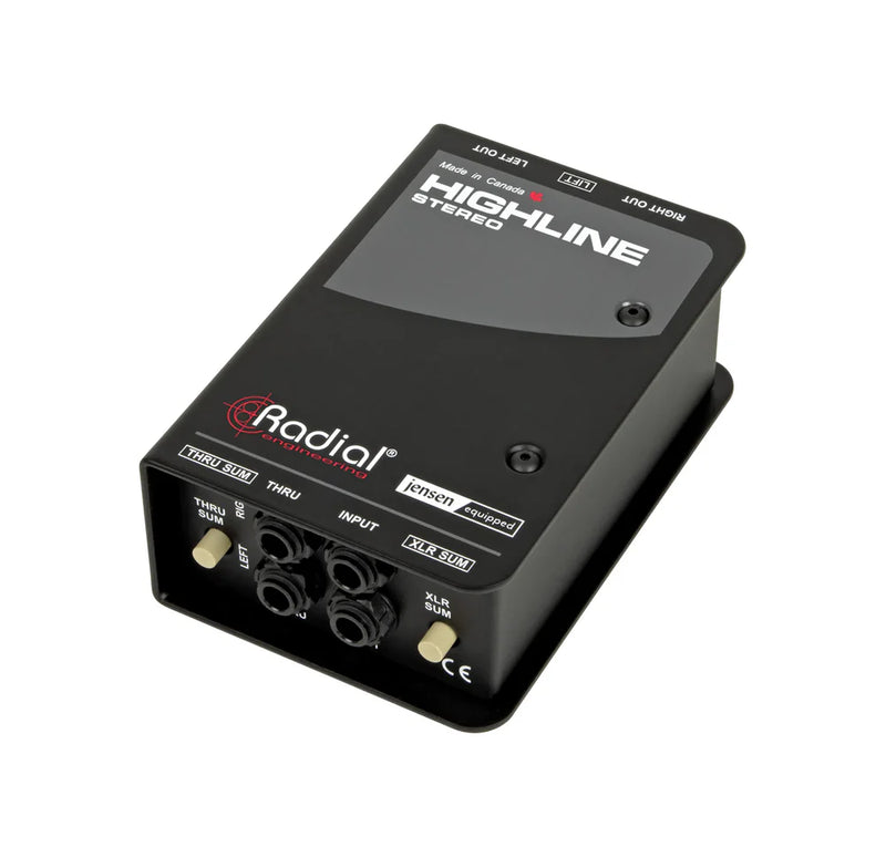 Radial Highline Stereo Passive Line Isolator