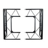 Eliminator Matte Black Event Table - Compact Pro Design