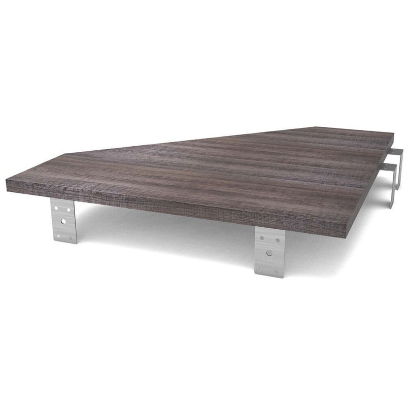 Adaptateur de rack latéral modulaire Glorious en noyer