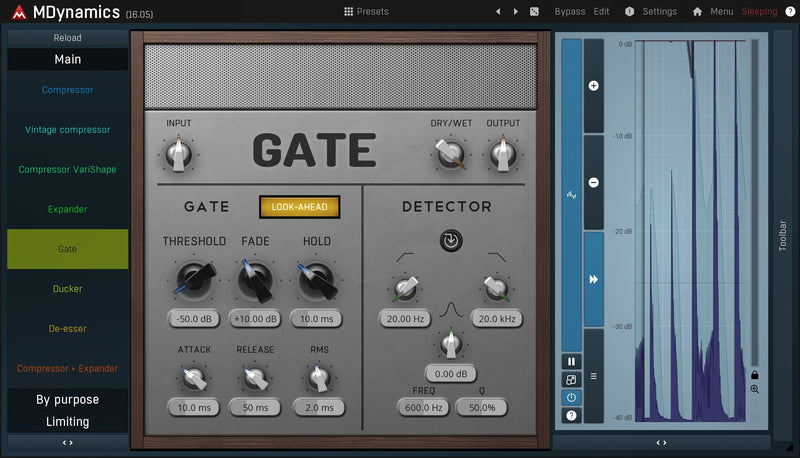 Melda MDynamics - Compressors, Expanders, Gates
