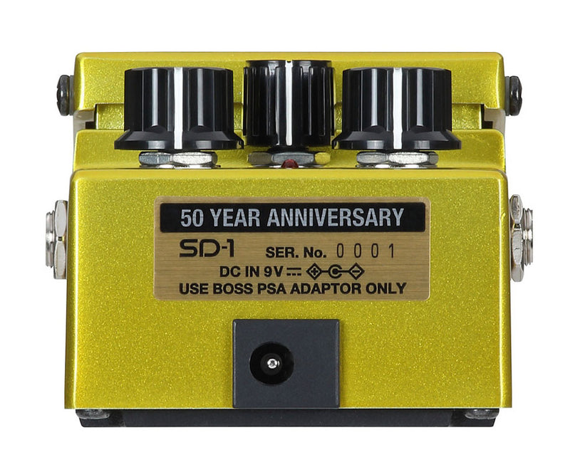 Boss SD-1-B50A Super Overdrive 50th Anniversary Pedal