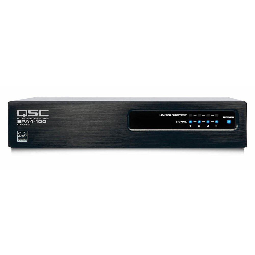 QSC Q-SYS SPA4-100 Four Channel Amplifier