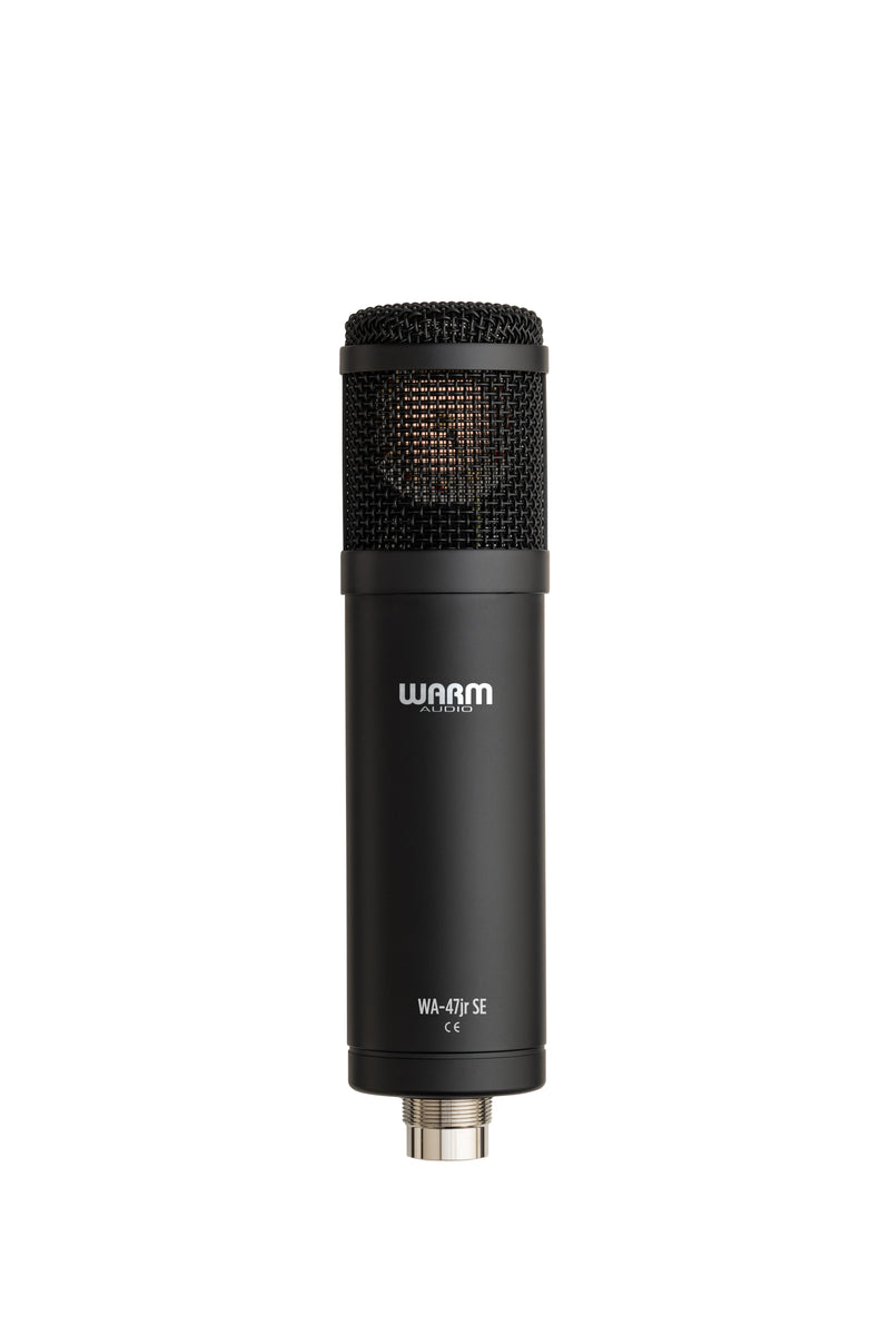 Warm Audio WA47JR-SE-BLK Cardioid Condenser Mic - Black