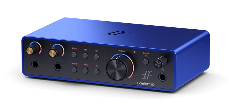 Focusrite Scarlett 2i2 AE 4th Gen Special Edition ISA-Blue
