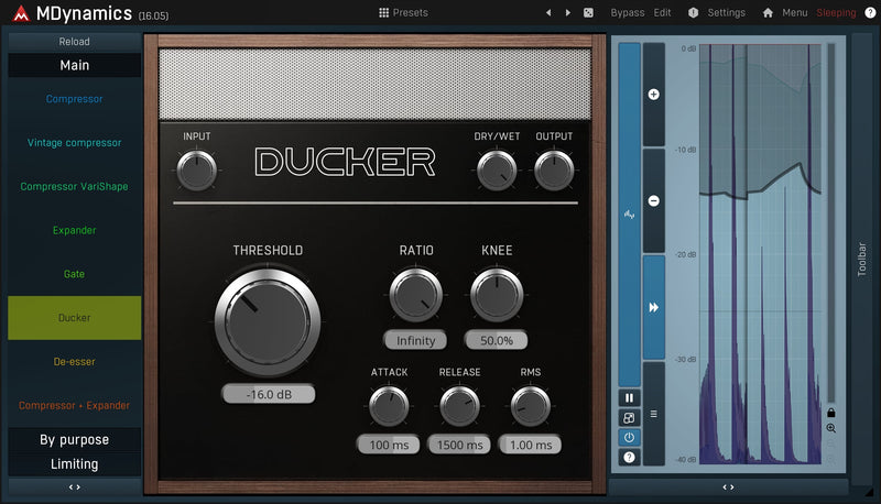 Melda MDynamics - Compressors, Expanders, Gates