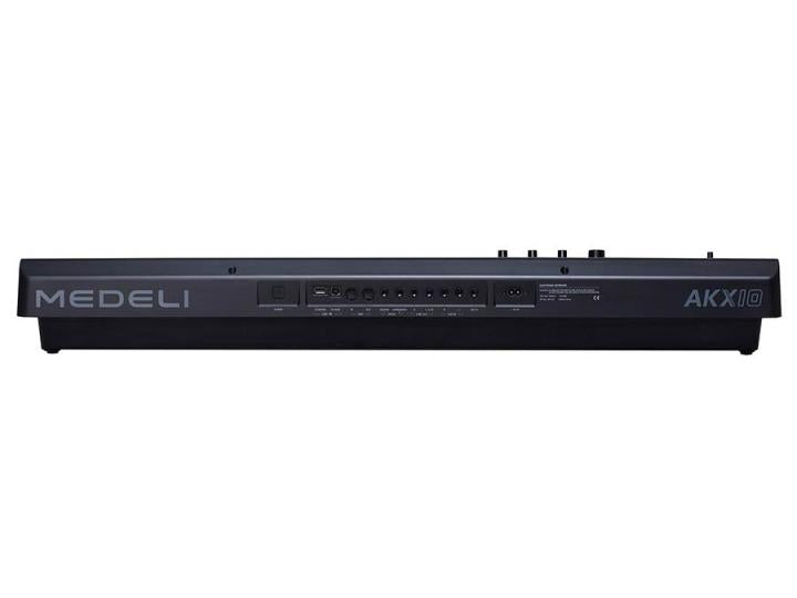 Medeli AKX10S 61 Key Arranger Keyboard Black