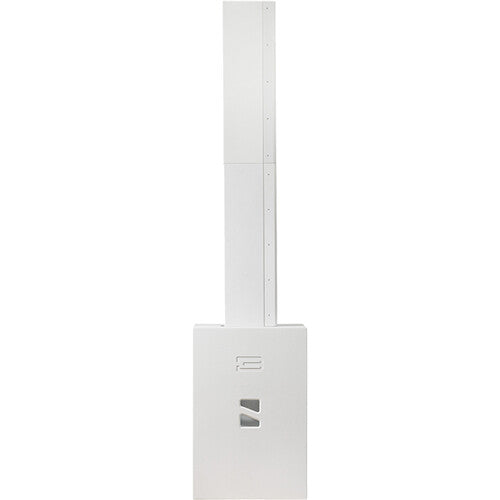 BassBoss Sublim8 Powered Column PA System - White