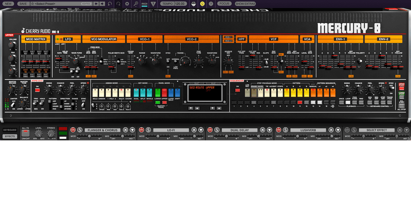 Cheery Audio Mercury-8 Synthesizer
