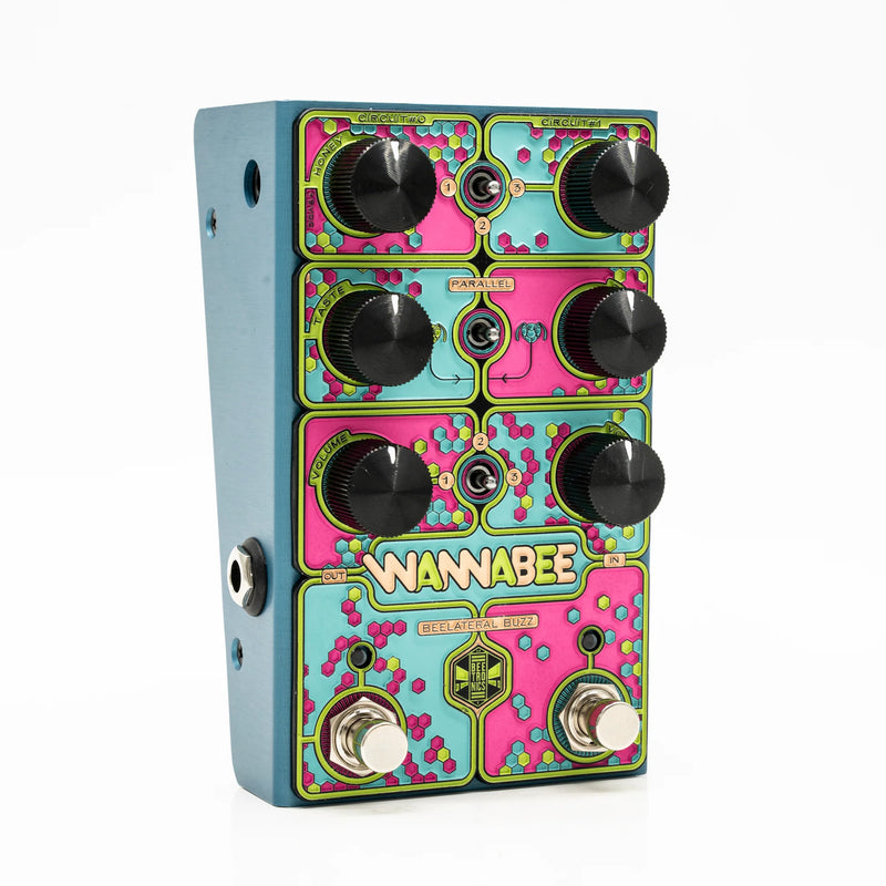 Parallel Vip Overdrive Beetronics Wannabee Beelateral Buzz Parallel Dual Overdrive