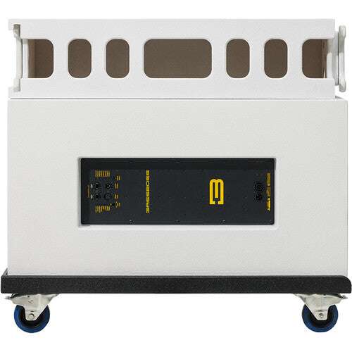 BassBoss Sublim8 Powered Column PA System - White