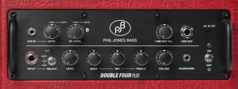 Phil Jones BG-80 Double 4 Plus 90-watt Bass Combo Amp Red