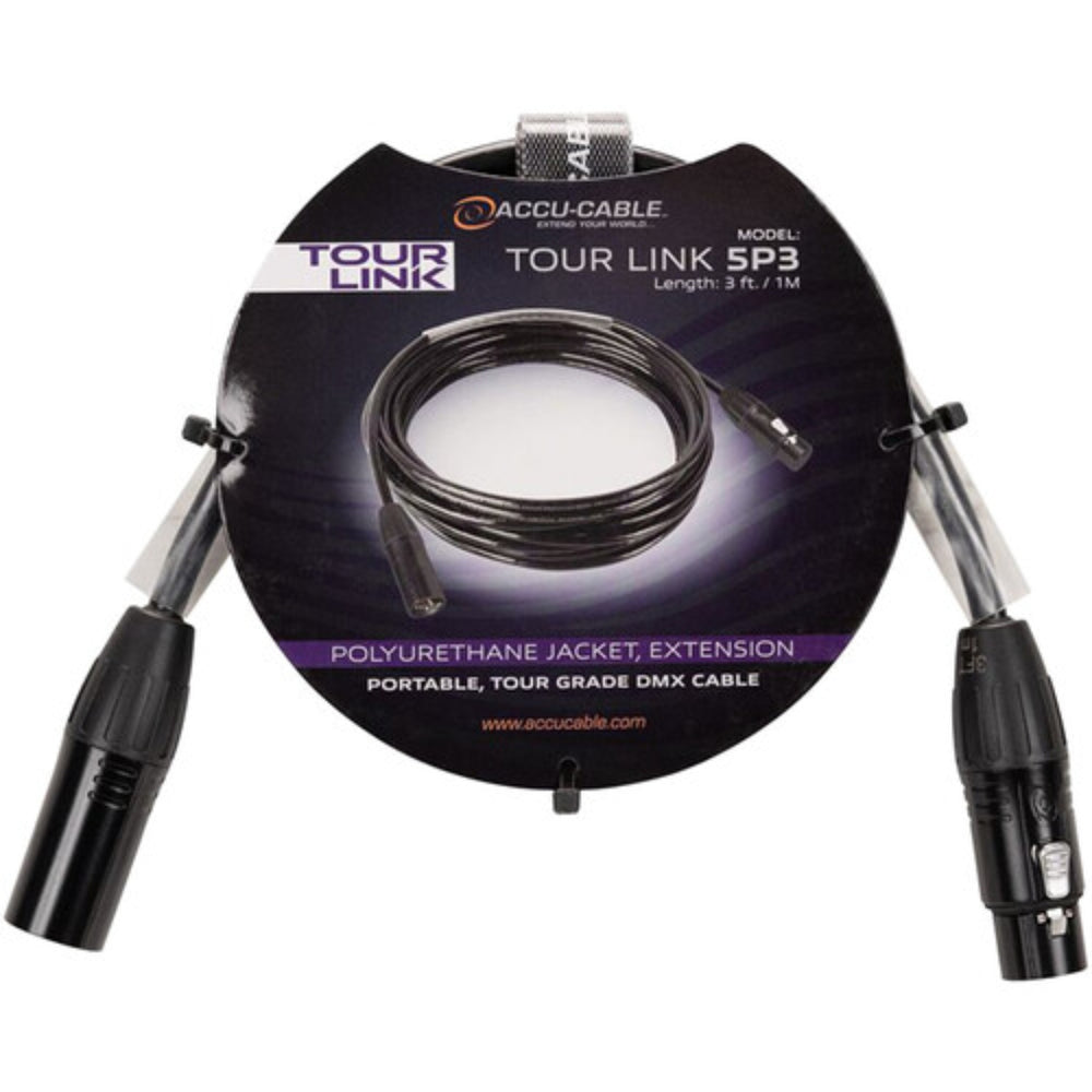 American DJ TOUR-LINK-5P3 Professional Accu-Cable Series