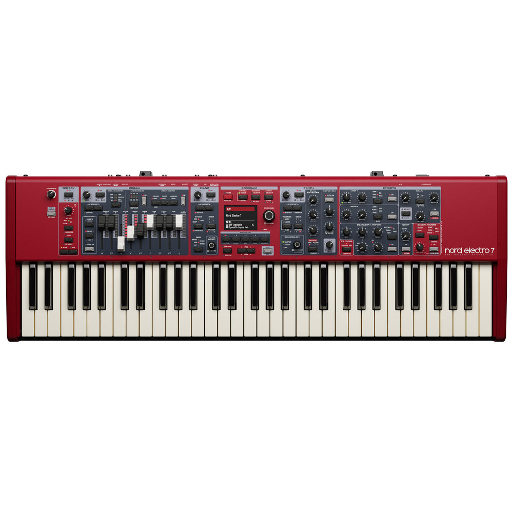 Nord Electro 7 61 with Semi Weighted Waterfall Keys