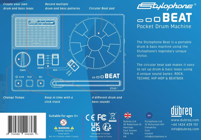 Stylophone BEAT Pocket-Sized Drum Machine
