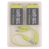 Ernie Ball USB-C Rechargeable 9v Battery by Paleblue 2-pack