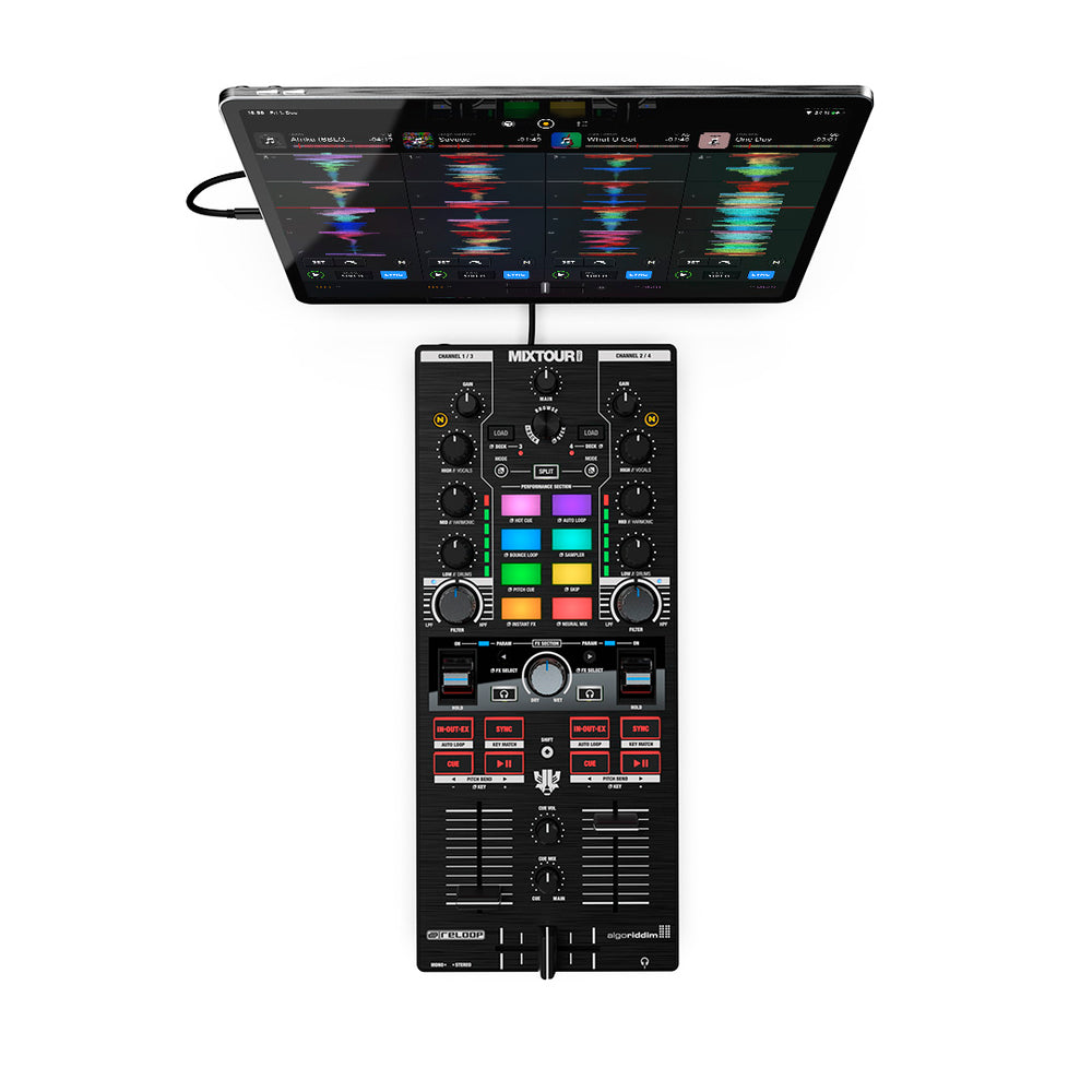 Reloop Mixtour pro DJコントローラー 新製品】Reloop Mixtour Pro 発売のご案内 - Dirigent
