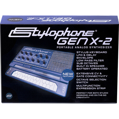 Stylophone ポータブルシンセサイザー Stylophone GEN X-2 Portable Analog Synthesizer