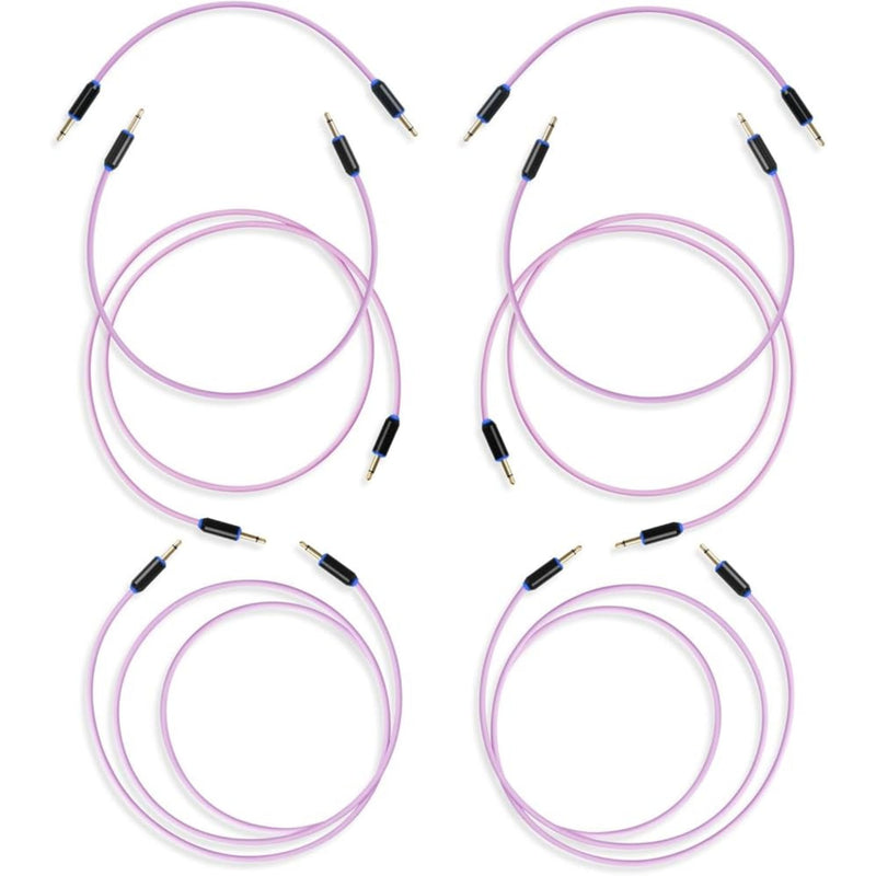 myVolts Candycords Halo Patch Cables Pink 8-Pack