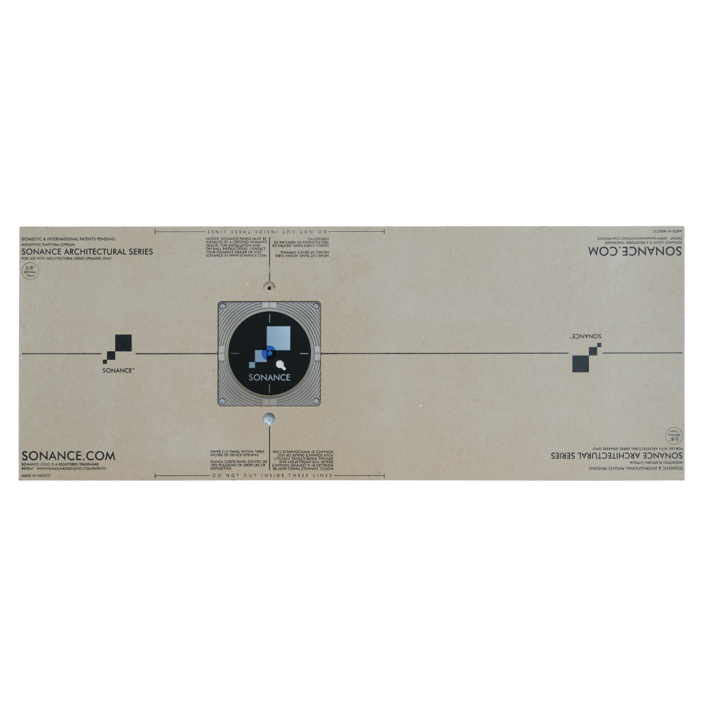 Sonance Thinline Round Gypsum Mounting Platform 5/8in