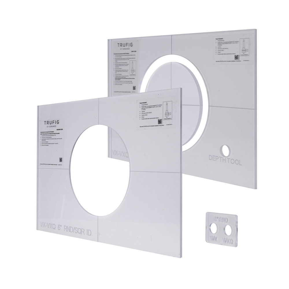 Sonance VX/VXQ Round TRUFIG Platform 8in 1/2in