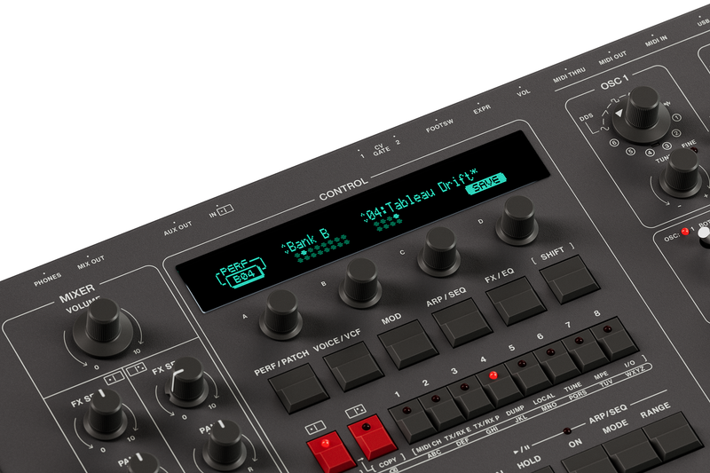 UDO DMNO - 8 Voice Polyphonic Binaural Analog-hybrid Black