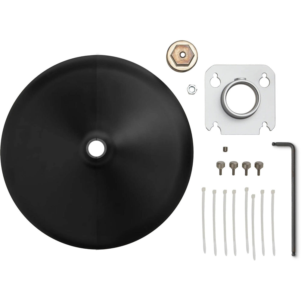Shure A901B-R-PM-3/8IN 3/8 Inch Pole Mount Kit MXA901-black