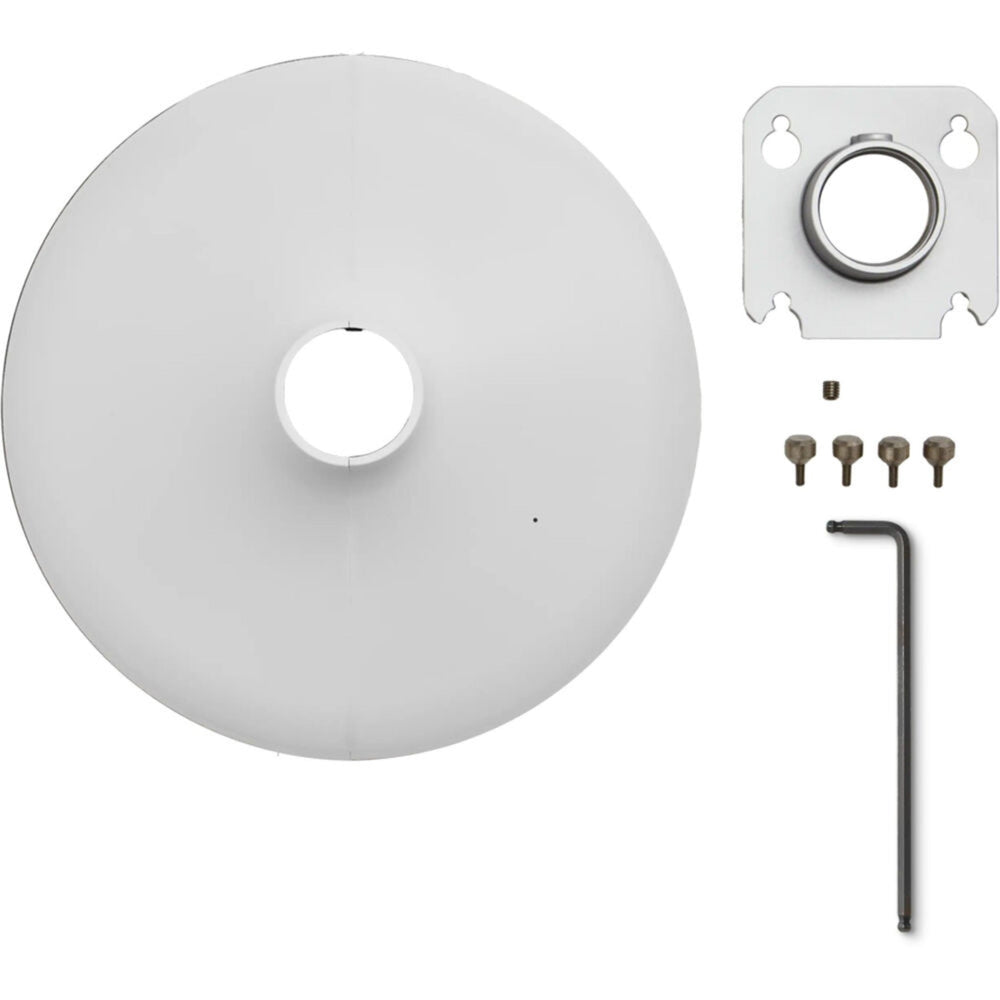 Kit de montage sur poteau Shure A901W-R-PM-1,5 po 1/5 po MXA901-blanc