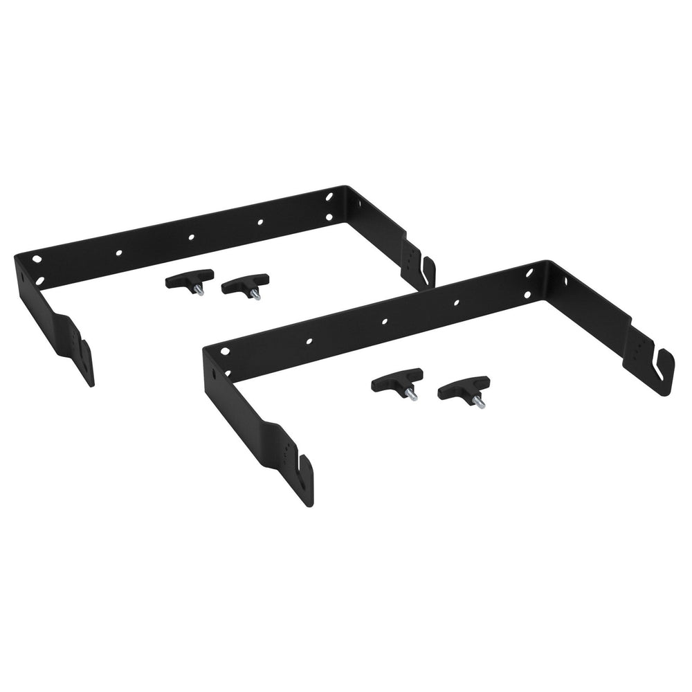 RCF AC ART712H-BR Horizontal Wall Mount Brackets (Pair)