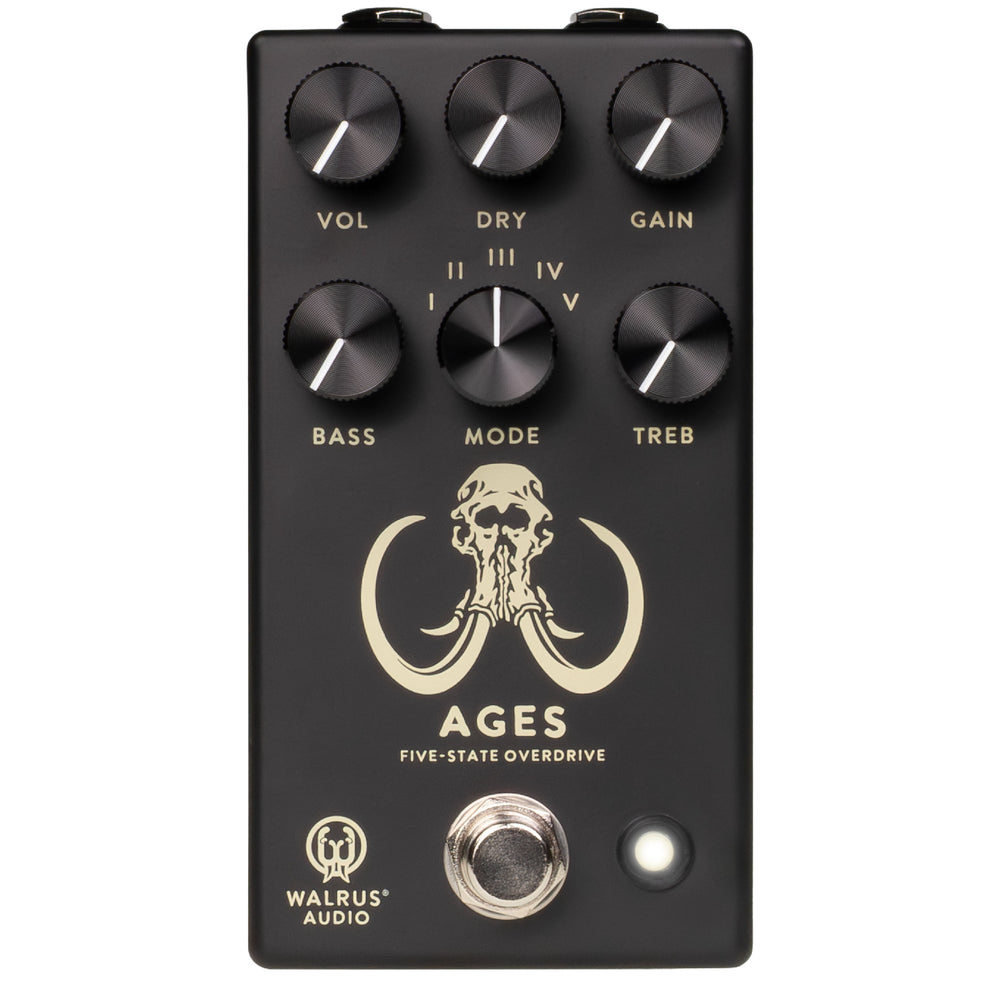 Walrus Audio Ages Five-State Overdrive - Noir