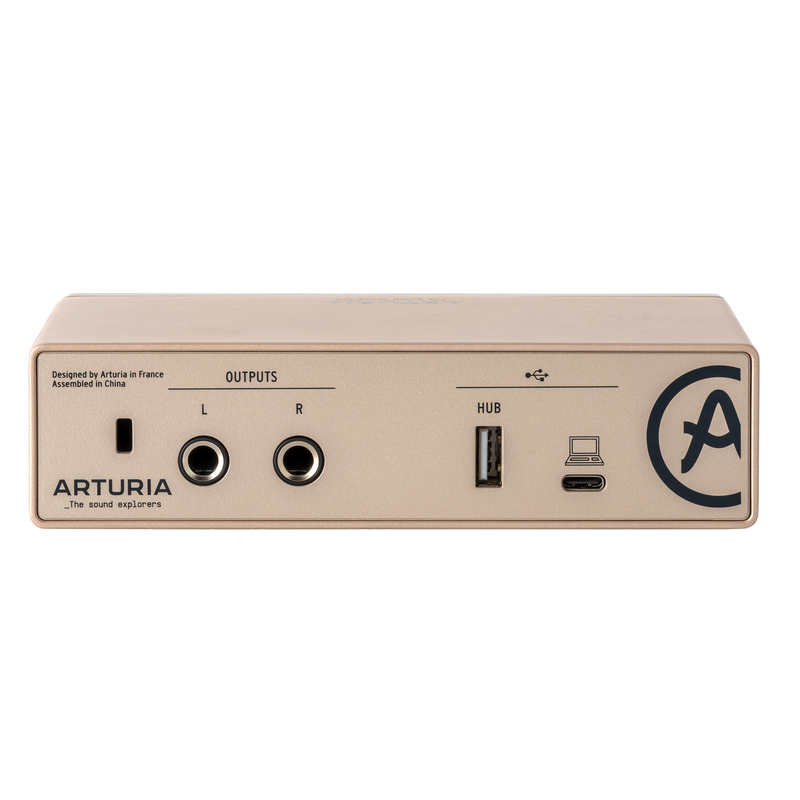 Arturia Minifuse 1 USB-C Audio Interface - Champagne