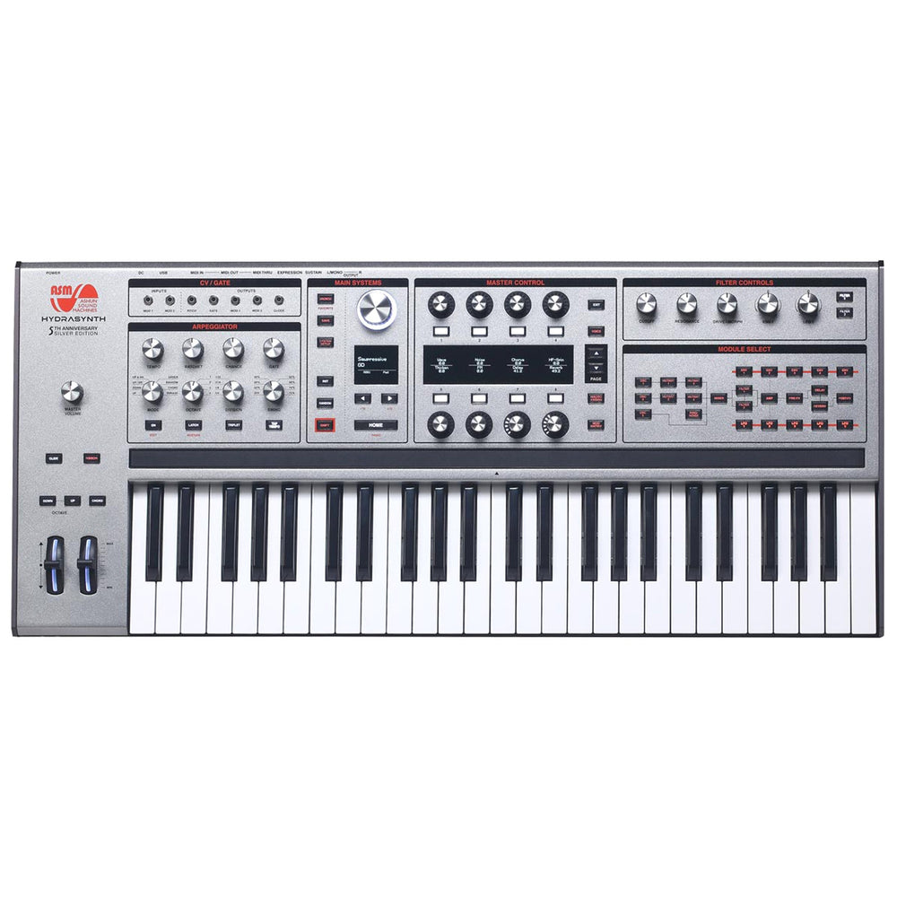 ASM Hydrasynth Keyboard Limited Edition Silver Edition