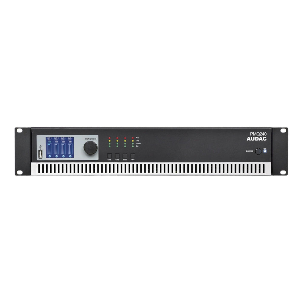 AUDAC PMQ240 WaveDynamics Quad-Channel Power Amp