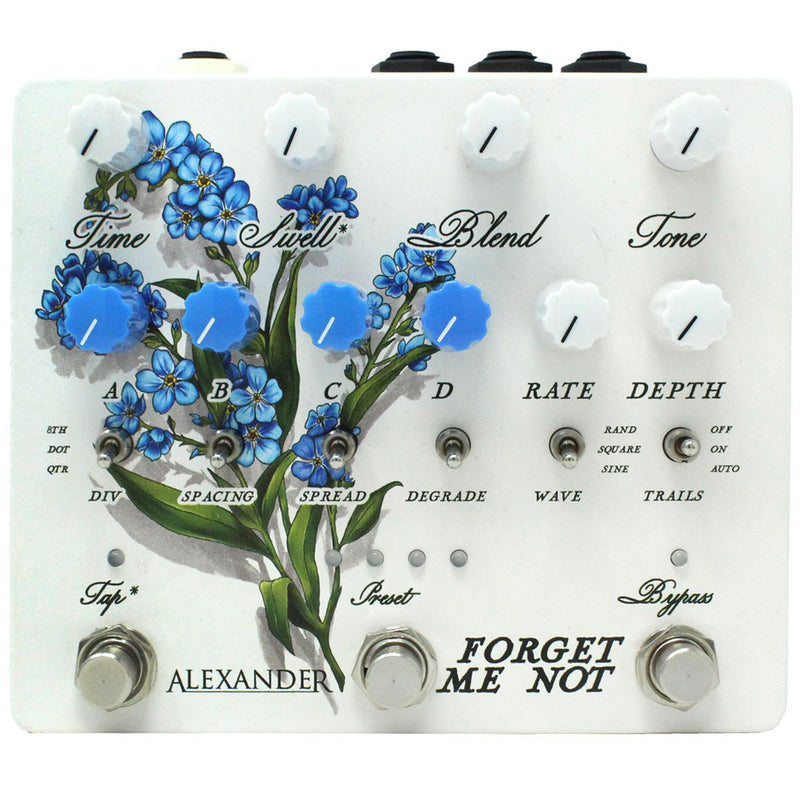 Alexander Pedals Forget Me Not Digital Multi-Head Delay