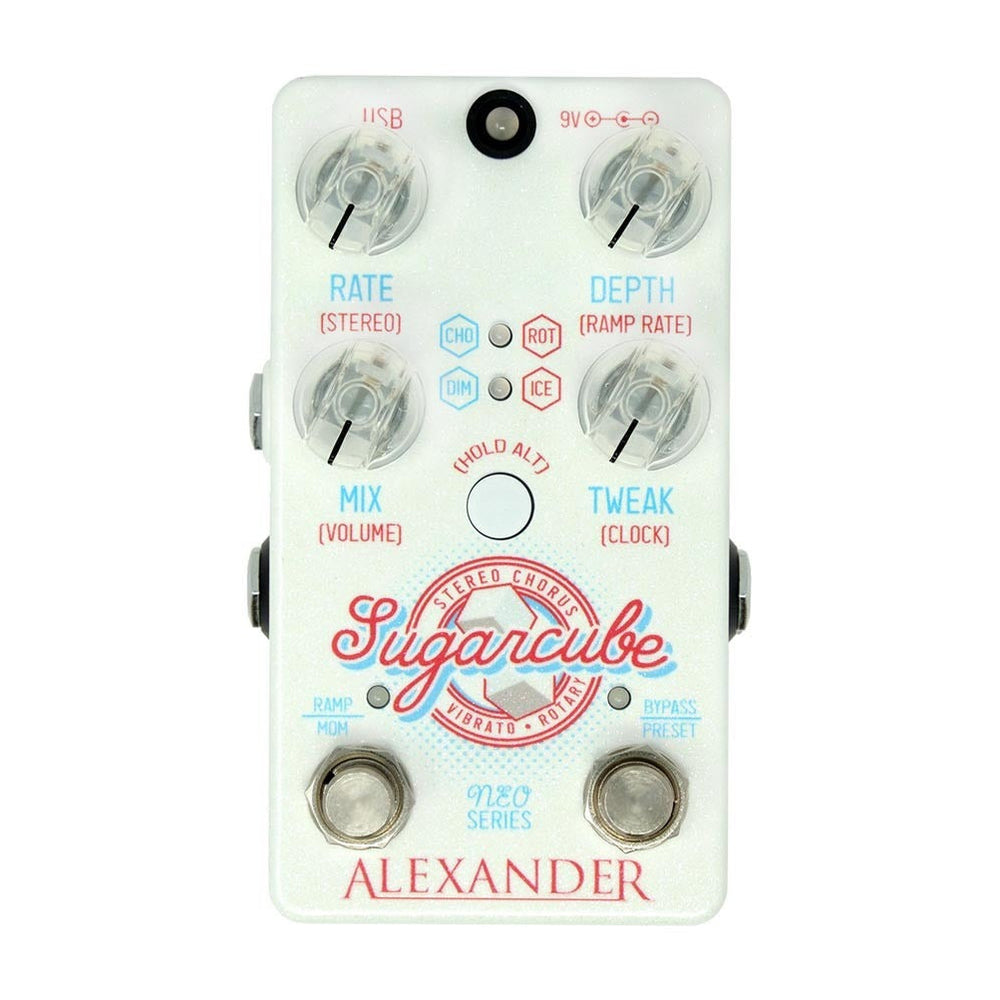 Alexander Pedals SugarCube Stereo Modulation Pedal