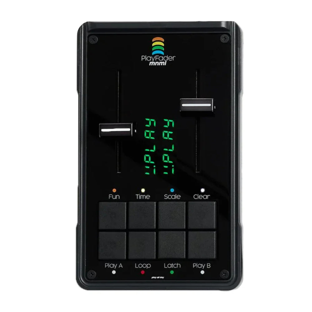 Play Fader 2 channel CV & MIDI - Black (mnml Cr24 Version)