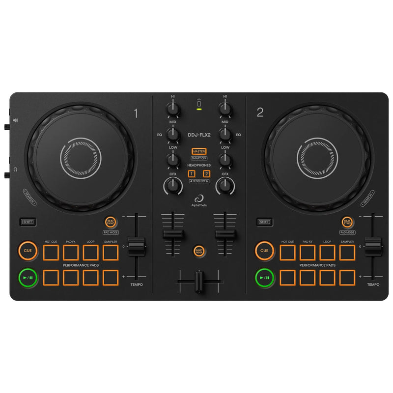 AlphaTheta DDJ FLX-2 - Compact Dj Controller