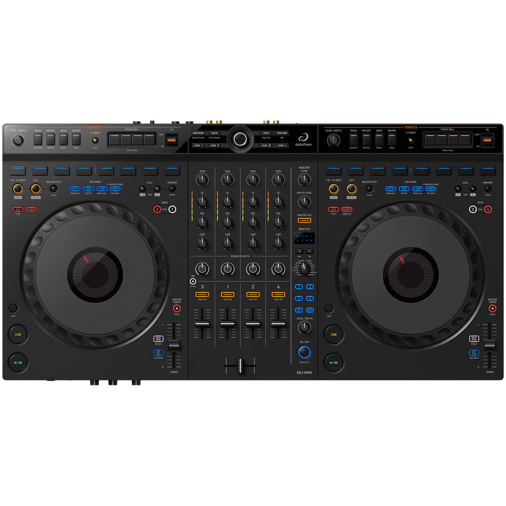 Contrôleur DJ 4 canaux AlphaTheta DDJ-GRV6