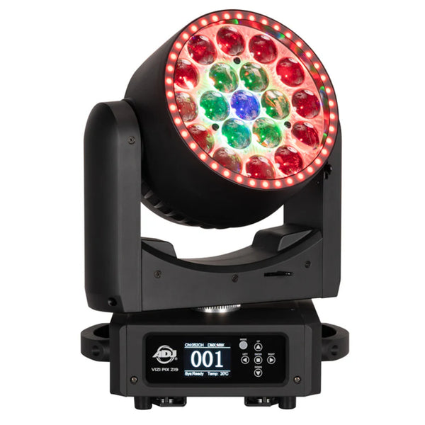 American DJ VIZI-PIX-Z19 Moving Head (Wash + LED Ring)