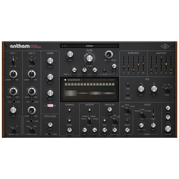 UAD Anthem Analog Synthesizer