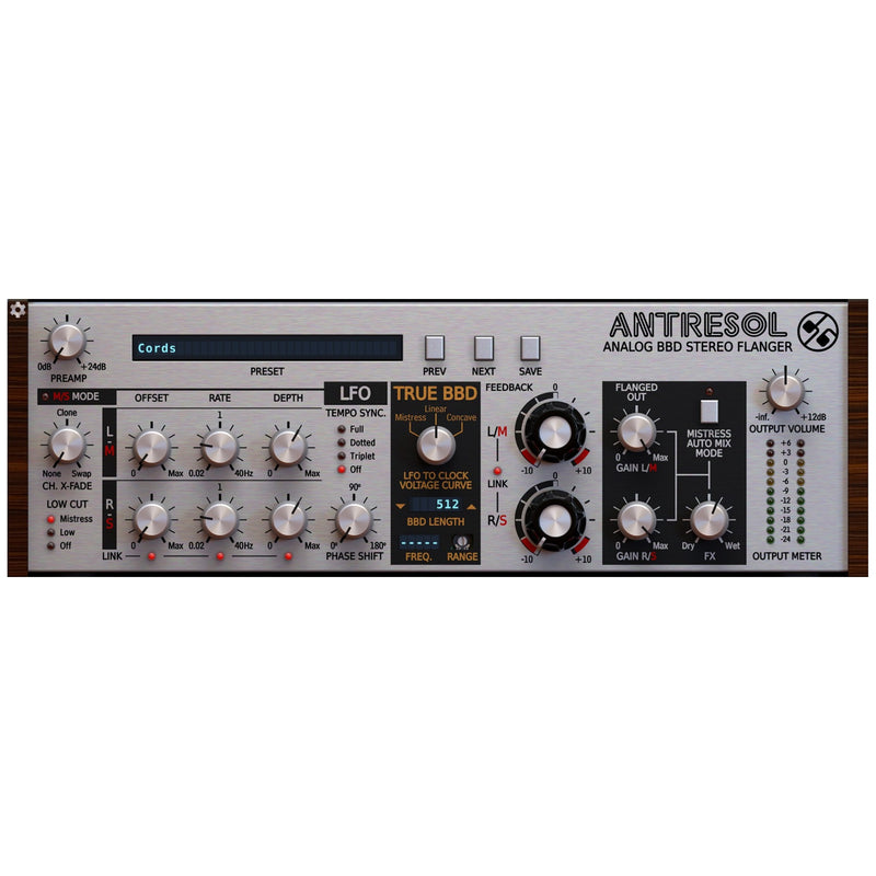 D16 Antresol Classic Flanger For Modern Production